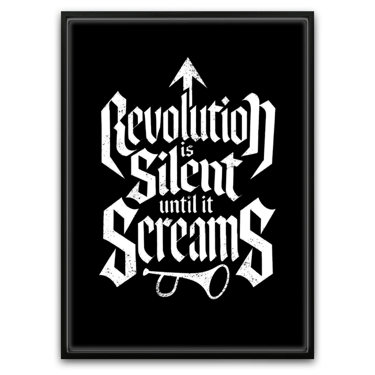 Revolution is Silent until it Screams